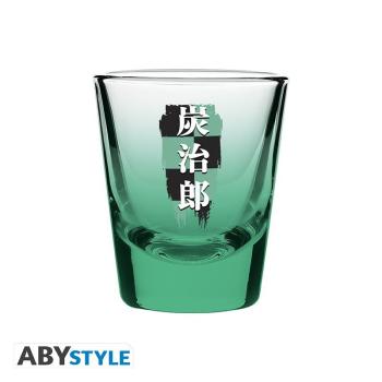 DEMON SLAYER - Shot Glass "Symbols" Alle markanten Symbole des Animes sind auf diesem großen Satz Demon Slayer Shooters von ABYstyle!